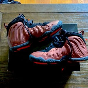 Gold Nike with Orange Nike logo